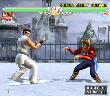 Virtua Fighter 4 screen shot game playing